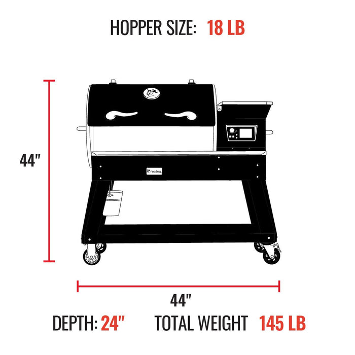 Recteq Deck Boss 900 RT-900DB - Smoker Guru
