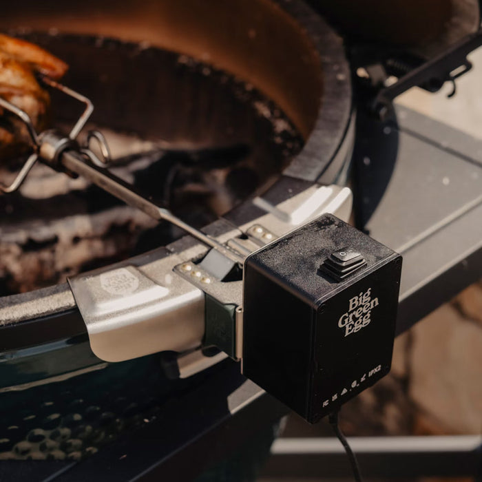 Rotisserie Kit for Large Big Green Egg (new) - Smoker Guru