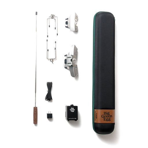 Rotisserie Kit for Large Big Green Egg (new) - Smoker Guru