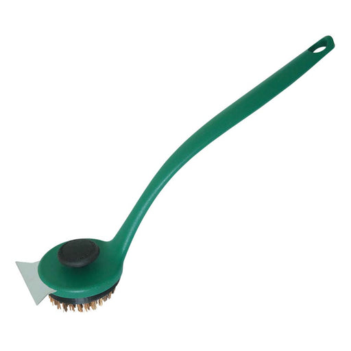 SpeediClean Palmyra Bristle Long - Handle Grid Scrubber - Smoker Guru