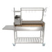 Tagwood BBQ Argentine Santa Maria BBQ03SS 68" Stainless Steel Wood Fire and Charcoal Gaucho Grill - Smoker Guru