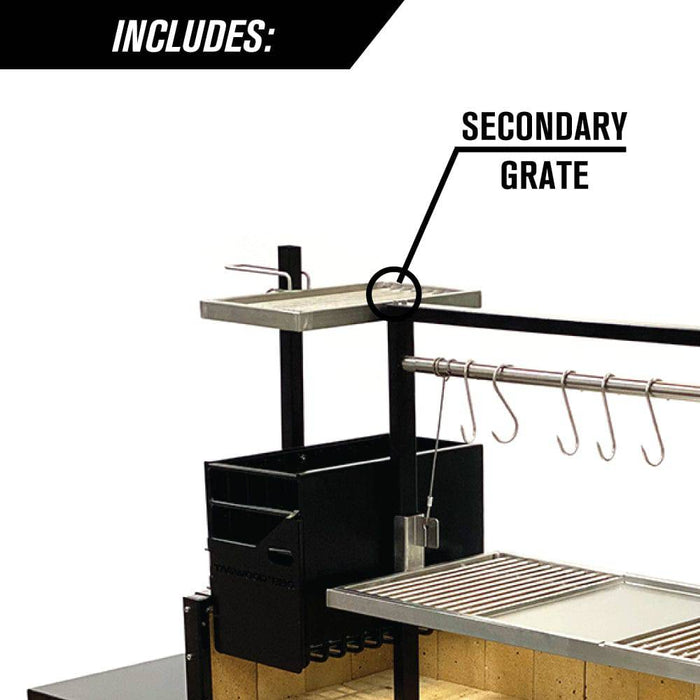 Tagwood BBQ Argentine Santa Maria Wood Fire & Charcoal Gaucho Grill BBQ03SI - Smoker Guru