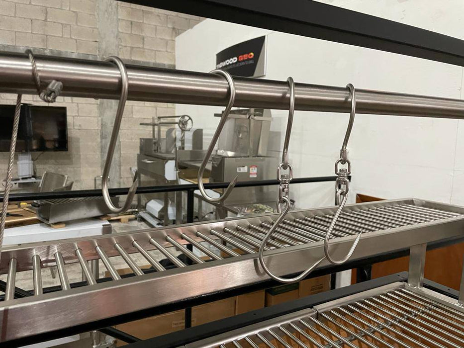 Tagwood BBQ Argentine Santa Maria Wood Fire & Charcoal Gaucho Grill BBQ03SI - Smoker Guru
