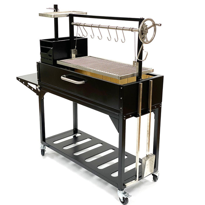Tagwood BBQ Argentine Santa Maria Wood Fire & Charcoal Gaucho Grill BBQ03SI - Smoker Guru