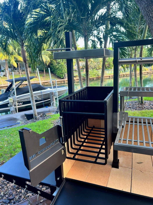 Tagwood BBQ Argentine Santa Maria Wood Fire & Charcoal Gaucho Grill BBQ03SI - Smoker Guru