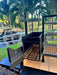 Tagwood BBQ Argentine Santa Maria Wood Fire & Charcoal Gaucho Grill BBQ03SI - Smoker Guru