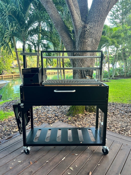 Tagwood BBQ Argentine Santa Maria Wood Fire & Charcoal Gaucho Grill BBQ03SI - Smoker Guru