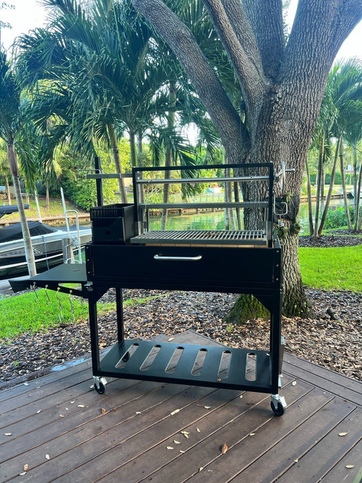 Tagwood BBQ Argentine Santa Maria Wood Fire & Charcoal Gaucho Grill BBQ03SI - Smoker Guru