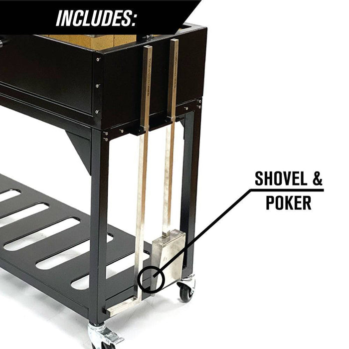 Tagwood BBQ Argentine Santa Maria Wood Fire & Charcoal Gaucho Grill BBQ03SI - Smoker Guru