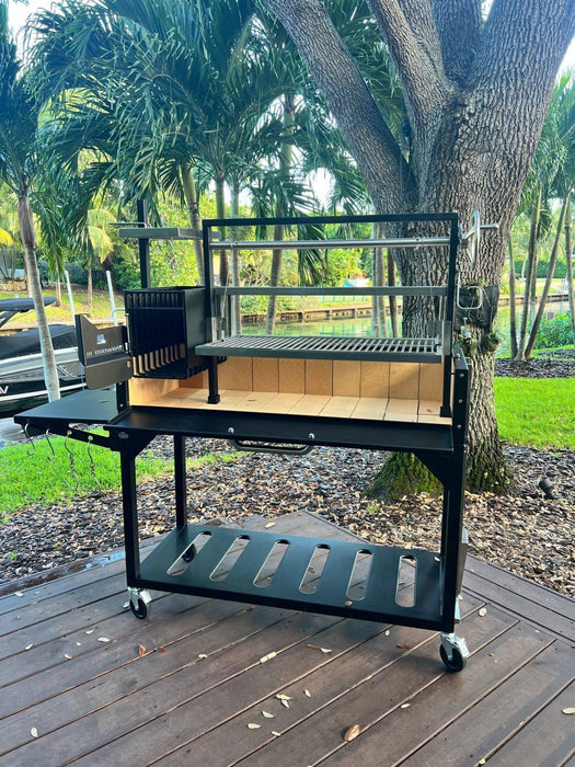 Tagwood BBQ Argentine Santa Maria Wood Fire & Charcoal Gaucho Grill BBQ03SI - Smoker Guru