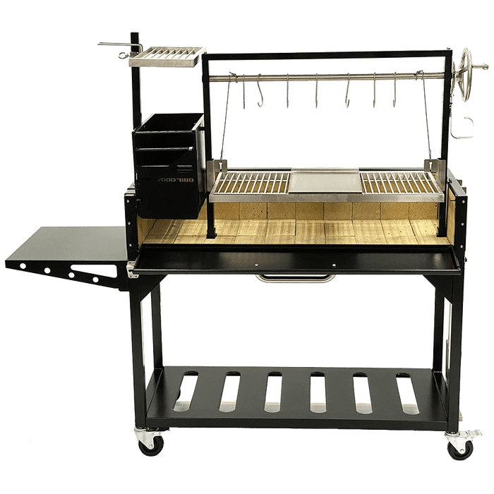 Tagwood BBQ Argentine Santa Maria Wood Fire & Charcoal Gaucho Grill BBQ03SI - Smoker Guru