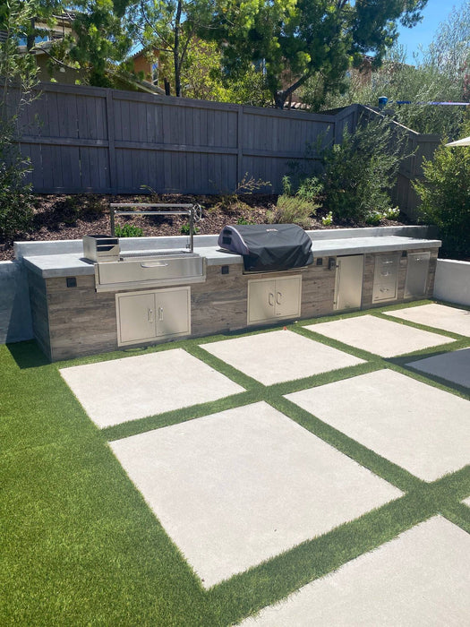 Tagwood BBQ Santa Maria Argentine Wood Fire & Charcoal Gaucho Grill Built in BBQ05SS - Smoker Guru