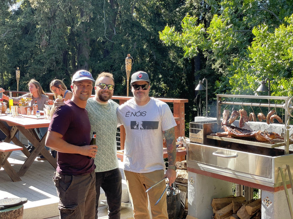 Tagwood BBQ Santa Maria Argentine Wood Fire & Charcoal Gaucho Grill Built in BBQ05SS - Smoker Guru