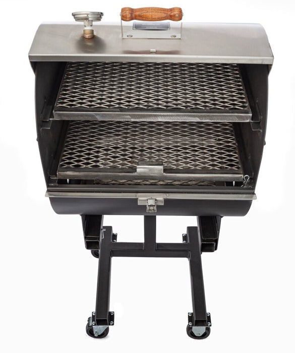 Tailgater Charcoal Grill by Pitts & Spitts Made in Houston TX - Smoker Guru