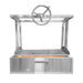 Turbo 39" Built-In Santa Maria Charcoal Grill - 39SANTAMARIA - Smoker Guru