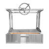 Turbo 39" Built-In Santa Maria Charcoal Grill - 39SANTAMARIA - Smoker Guru