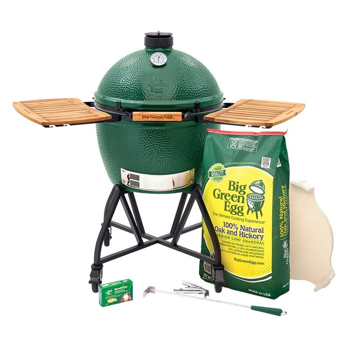 XL Big Green Egg + intEGGrated Nest + EGG Mates Package - Smoker Guru