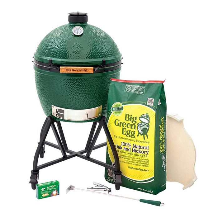 XL Big Green Egg + intEGGrated Nest Package - Smoker Guru