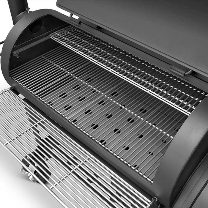 Yoder Smokers 20" Loaded Wichita Offset Smoker with Casters - Smoker Guru