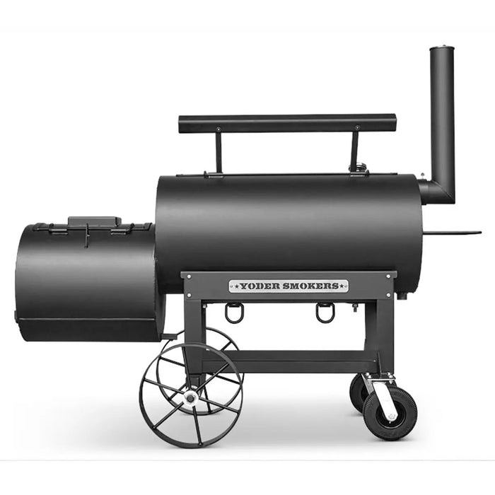 Yoder Smokers 20" Loaded Wichita Offset Smoker with Casters - Smoker Guru