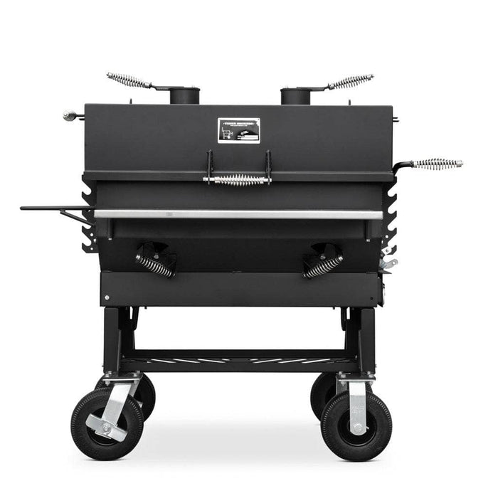 Yoder Smokers Flat Top Adjustable Charcoal Grill, Standard Cart - Smoker Guru