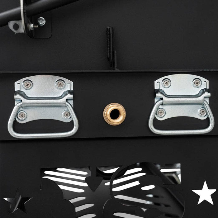 Yoder Smokers Flat Top Adjustable Charcoal Grill, Standard Cart - Smoker Guru