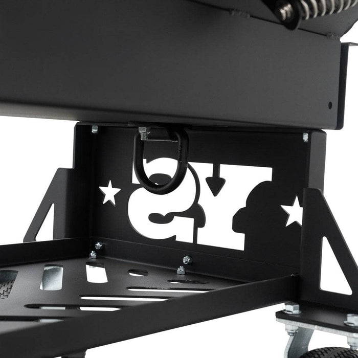 Yoder Smokers Flat Top Adjustable Charcoal Grill, Standard Cart - Smoker Guru