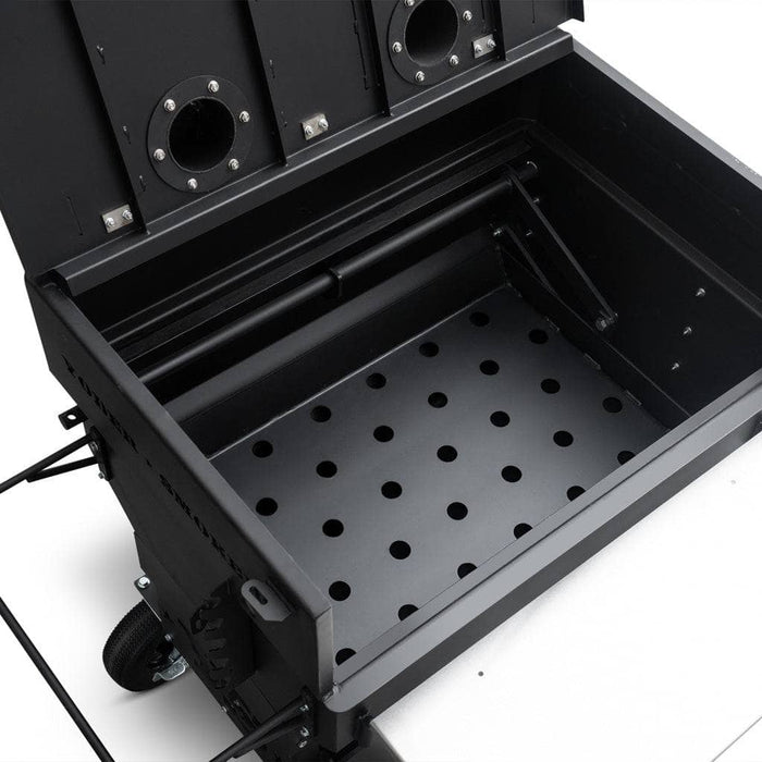 Yoder Smokers Flat Top Adjustable Charcoal Grill, Standard Cart - Smoker Guru