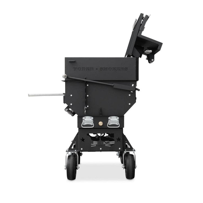 Yoder Smokers Flat Top Adjustable Charcoal Grill, Standard Cart - Smoker Guru