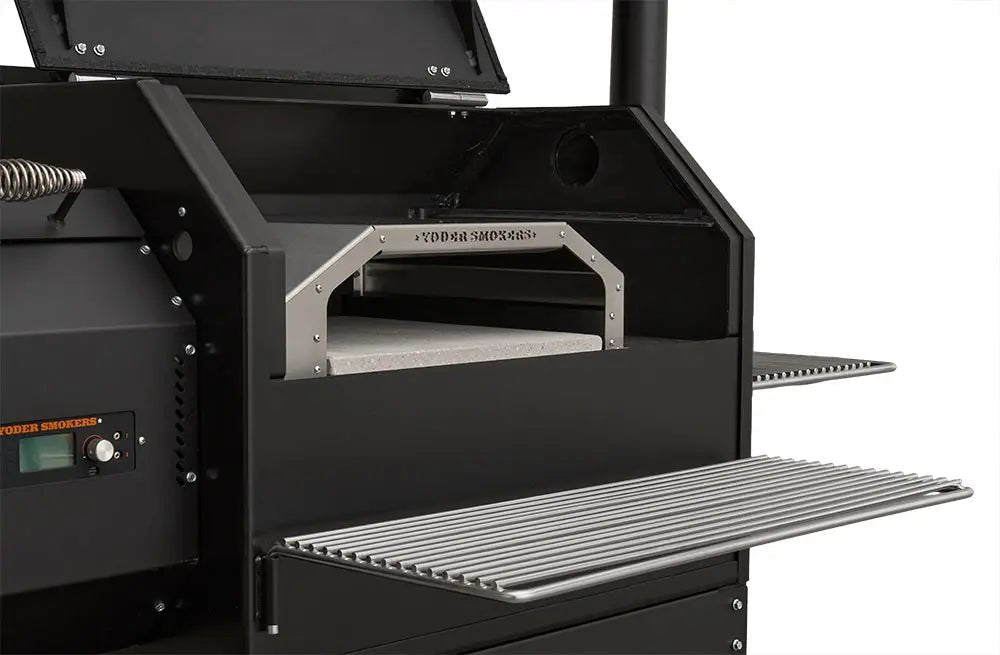 Yoder Smokers, XL 17", Wood Fired Oven, SS, YS640 - Smoker Guru