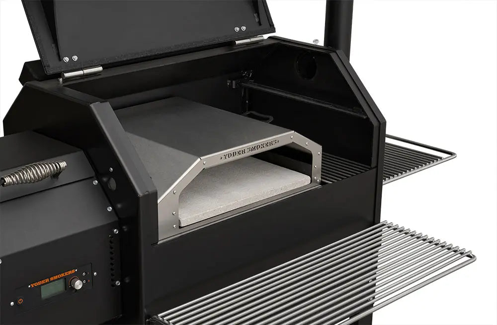 Yoder Smokers, XL 17", Wood Fired Oven, SS, YS640 - Smoker Guru