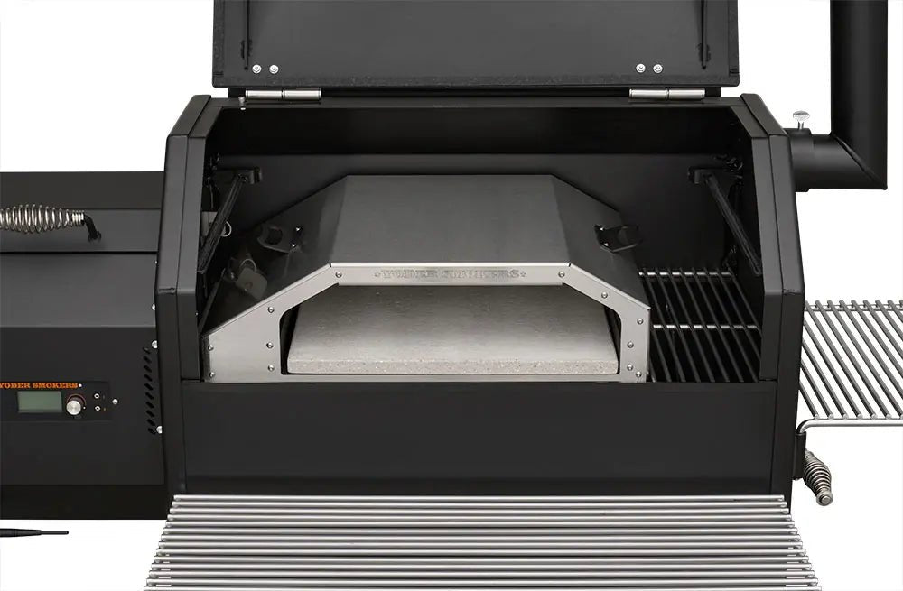 Yoder Smokers, XL 17", Wood Fired Oven, SS, YS640 - Smoker Guru