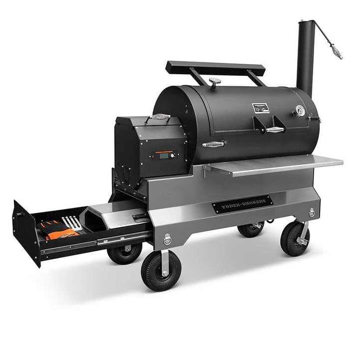 Yoder Smokers YS1500s Pellet BBQ Grill with Storage Drawer - Smoker Guru