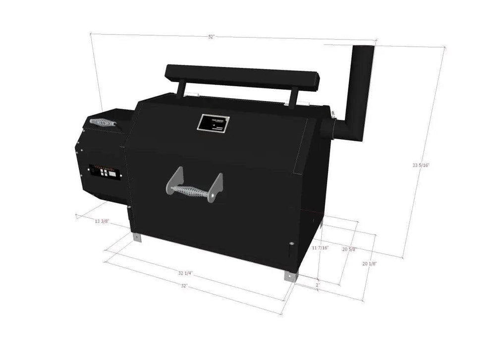 Yoder Smokers YS640s Built - In Pellet Grill with ACS and Valance - Smoker Guru