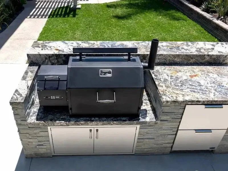 Yoder Smokers YS640s Built - In Pellet Grill with ACS and Valance - Smoker Guru