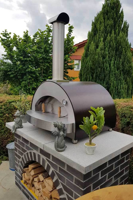Alfa 4 Pizze Wood Fired Outdoor Pizza Oven - Smoker Guru