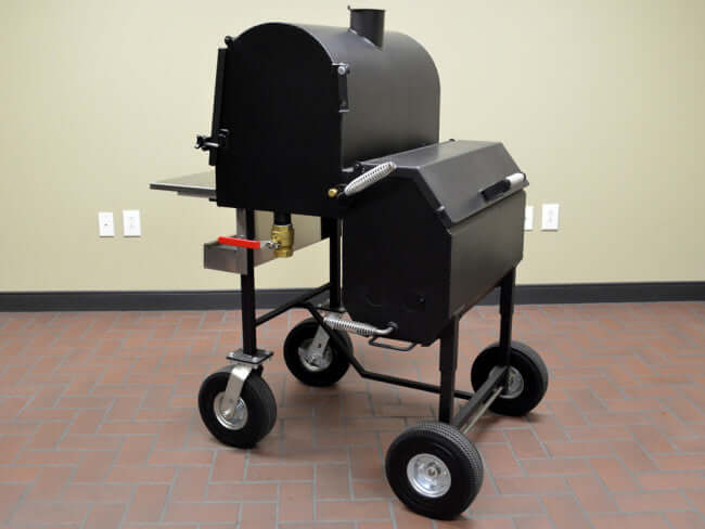 American Barbecue Systems All-Star Smoker Grill With Wheels - Smoker Guru