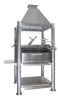 Argentine Wood Fire & Charcoal Grill all Stainless Steel | BBQ02SS - Smoker Guru