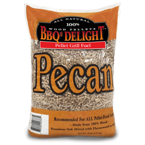BBQr's Delight Pecan Wood Pellets - 20lb bag - Smoker Guru