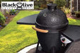 Black Olive Pellet Grill and cover - Smoker Guru