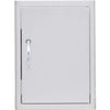 Blaze 21 Inch Single Access Door – Right Hinged (Vertical) - BLZ-SINGLE-2417-R - Smoker Guru