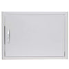 Blaze 28 Inch Single Access Door – Right Hinged (Horizontal) - BLZ-SH-2417-R - Smoker Guru