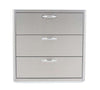 Blaze 30 Inch Triple Access Drawer - BLZ-30W-3DRW - Smoker Guru