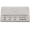 Blaze 40 Inch 5 Burner LTE Gas Grill with Rear Burner and Built-in Lighting System - BLZ-5LTE2-NG/LP - Smoker Guru