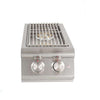 Blaze Built-In LTE Double Side Burner with Lights - BLZ-SB2LTE - Smoker Guru