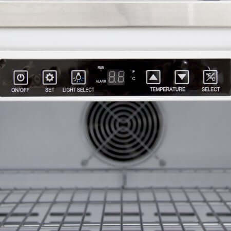 Blaze Outdoor Rated Stainless 24” Refrigerator 5.2 cu. ft. - BLZ-SSRF-50DH - Smoker Guru