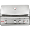 Blaze Professional LUX 34-Inch 3-Burner Built-In Natural Gas Grill With Rear Infrared Burner - BLZ-3PRO-NG/LP - Smoker Guru