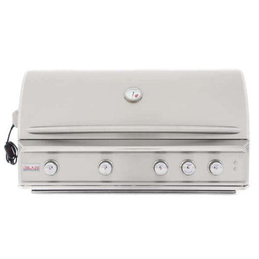 Blaze Professional LUX 44-Inch 4-Burner Built-In Natural Gas Grill With Rear Infrared Burner - BLZ-4PRO-NG/LP - Smoker Guru