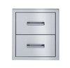 Broilmaster Double Drawer for Stainless Steel Gas Grills - BSAW2022D - Smoker Guru