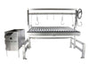 Built-in Argentine Santa Maria Wood Fire & Charcoal Grill BBQ09SS - Smoker Guru
